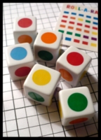 Dice : Dice - Game Dice - Roll-a-Rainbow - Ebay feb 2010